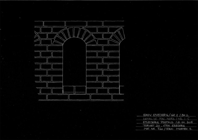 Detalje_Nord facade udsnit